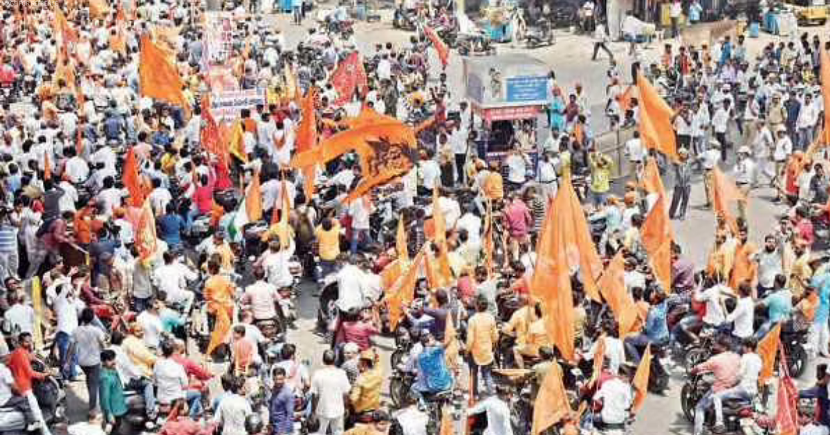 VHP, Bajrang Dal organise bike rally in Hyderabad on Hanuman Jayanti